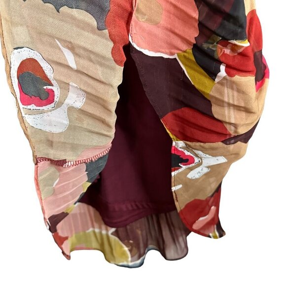 Davi & Dani Blouse Flowy Boho Cottagecore Lined Bell Sleeve Women's Size Small - Picture 3 of 8